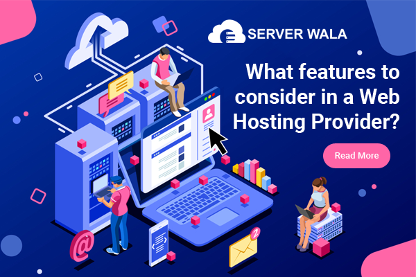features of web hosting provider