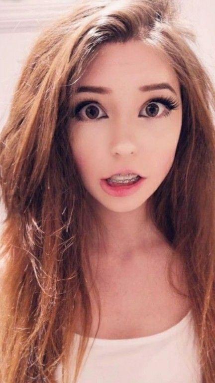 Belle Delphine With Minimal Makeup