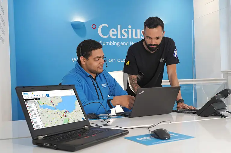 Celsius Plumbing and Heating using our gas engineer software