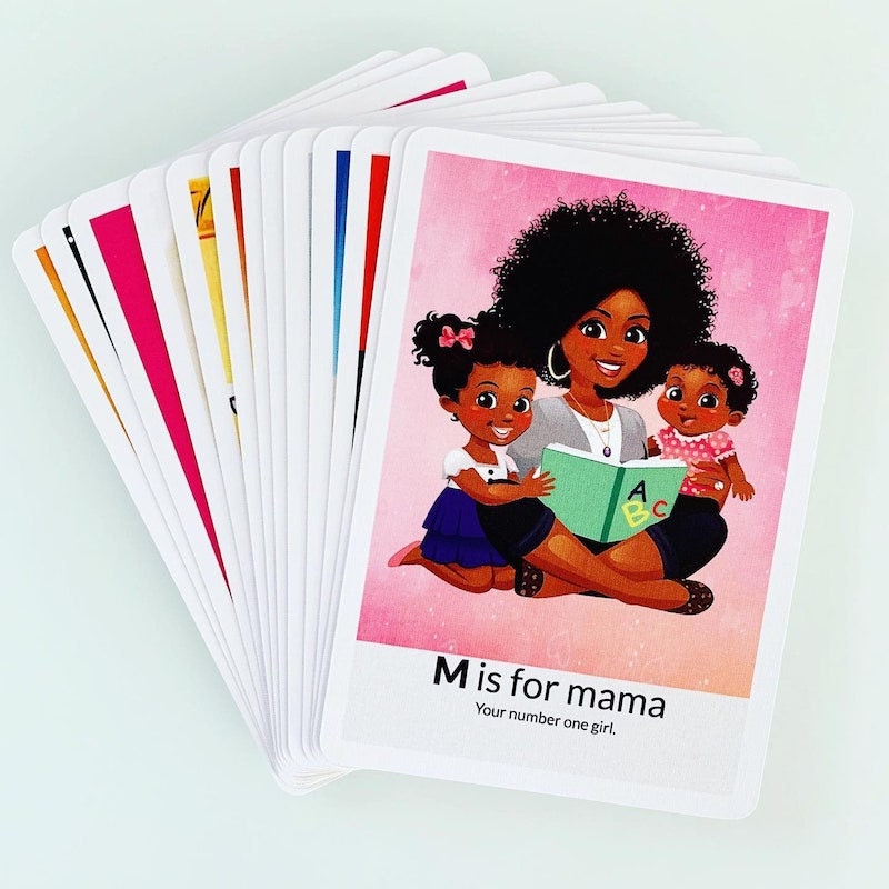 ABC flash cards from Etsy