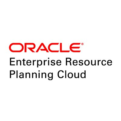 The logo of Oracle Enterprise Resource Planning Cloud