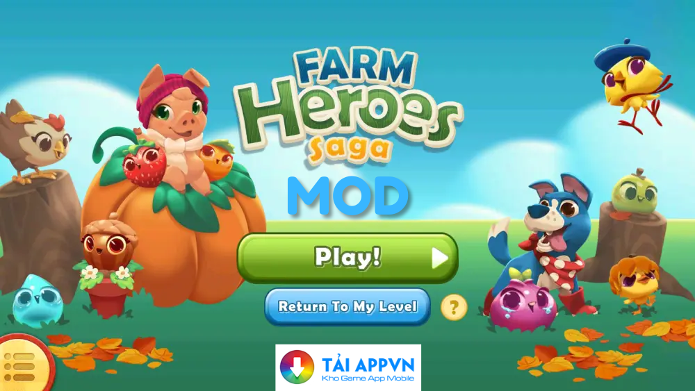 Tải Farm Hero Saga MOD APK cho Android
