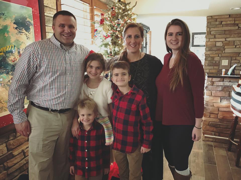 Photo of Principal and Family Photo of Principal and Family
