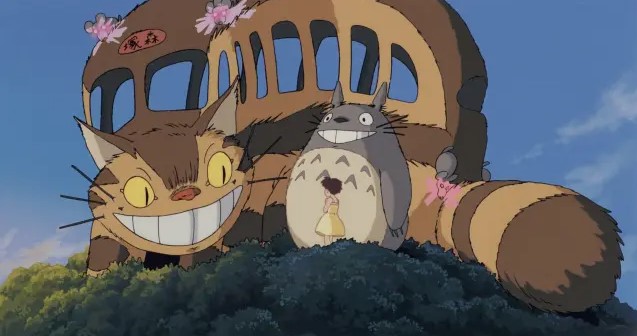 The catbus in My Neighbor Totoro