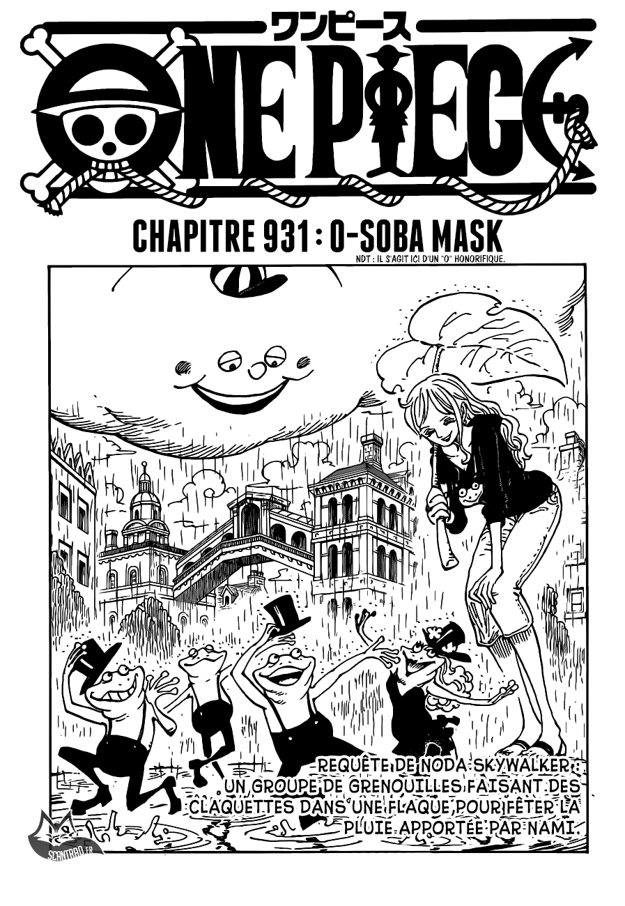 One Piece: Chapter chapitre-931 - Page 1