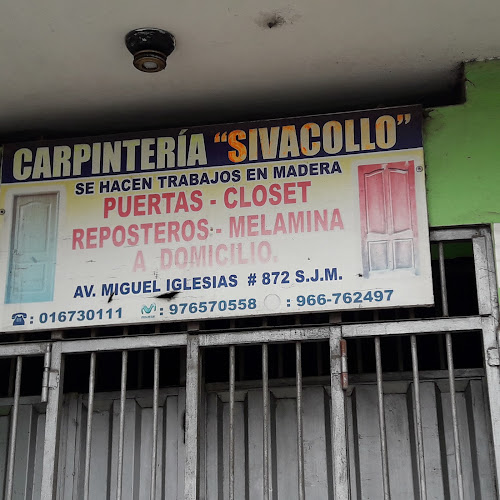 Carpintería "Sivacollo" - San Juan de Miraflores