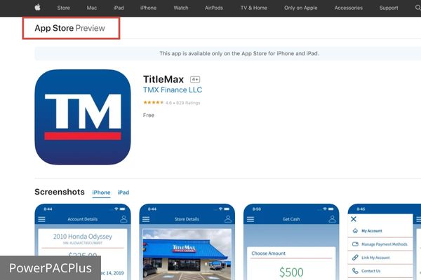 download titlemax app on app store