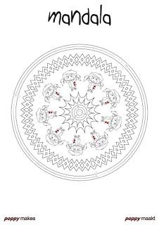 Nieuw Poppy Makes: Colouring pages ZL-93