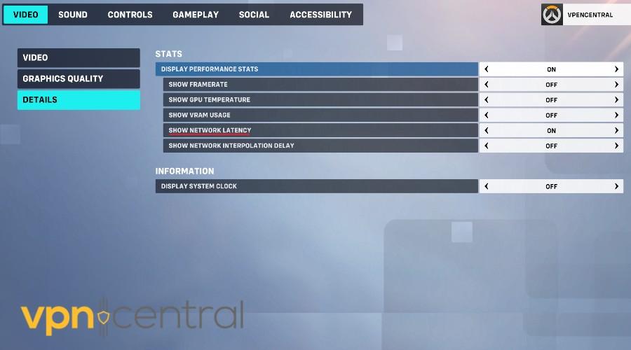 Overwatch 2 video settings