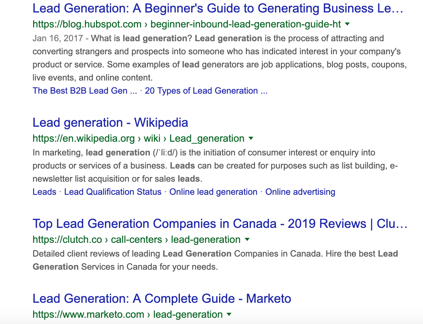 Lead Generation and Marketing Channels to Focus on - Organic search