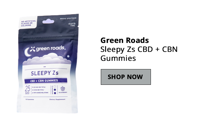 Green Roads: Best Broad Spectrum Sleep Gummy