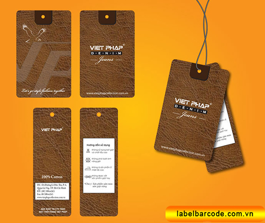 thẻ treo quần áo, mác treo quần áo