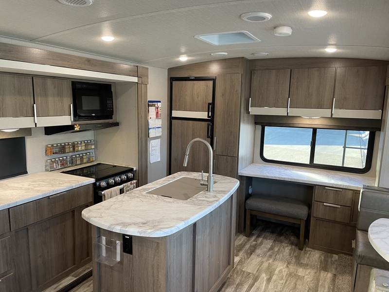 Best Travel Trailers with Office Space Grand Design Imagine 2670MK Interior