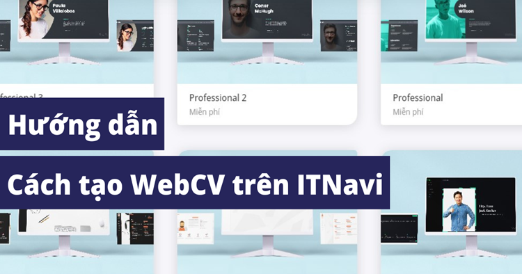 hướng dẫn tạo web CV trên itnavi - ảnh 1