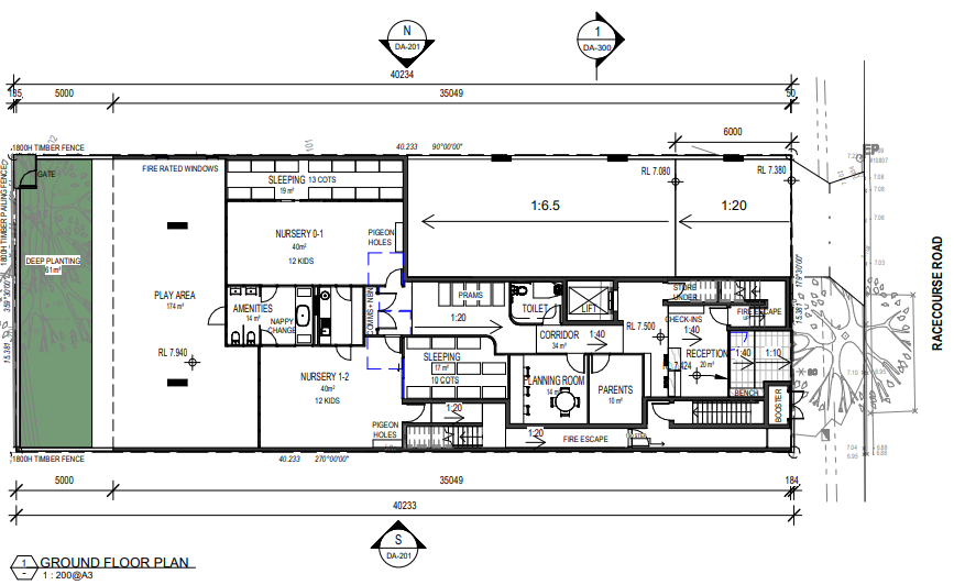  Ground floor plan