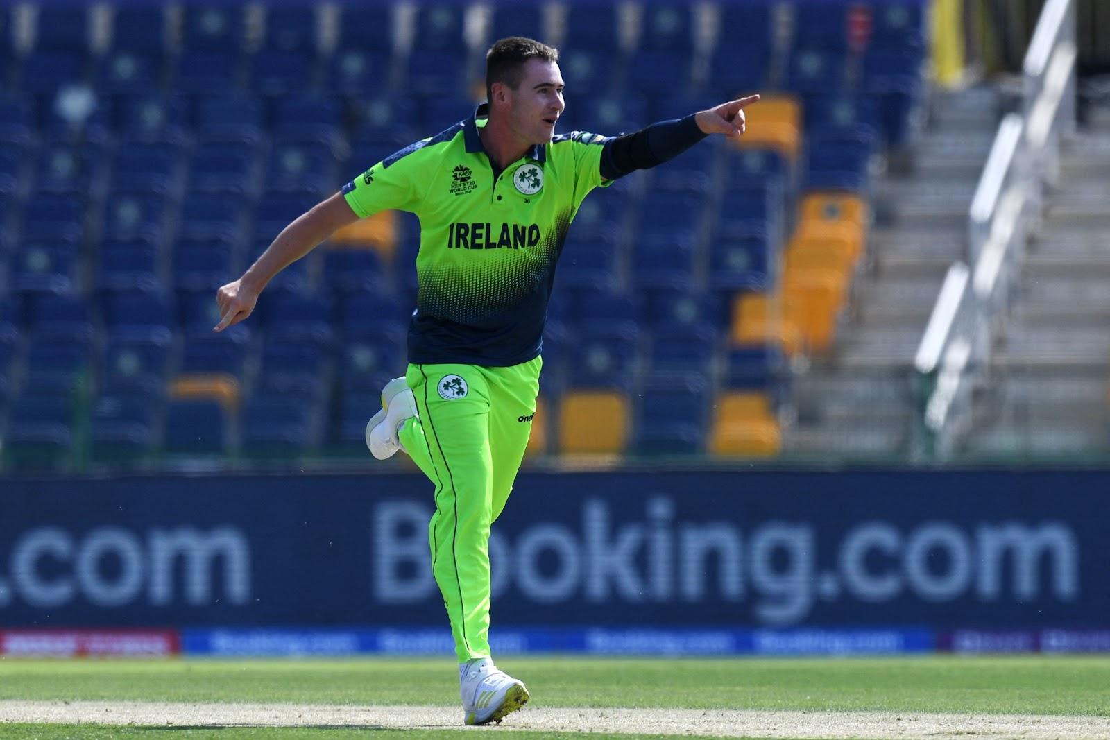 Joshua Little put Ireland in the ascendancy at the start of the first T20I