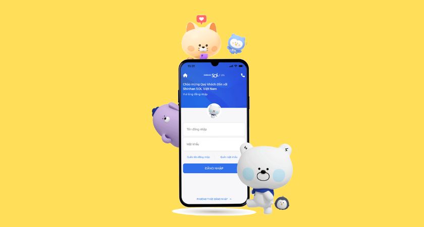 Tài khoản ngân hàng shinhan bank online