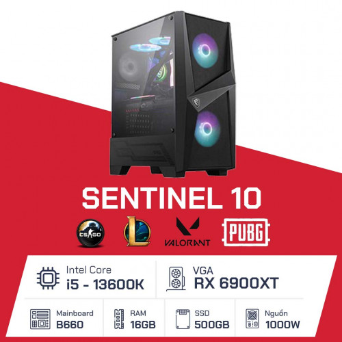 PC Gaming 50 triệu chip Intel - Sentinel 10