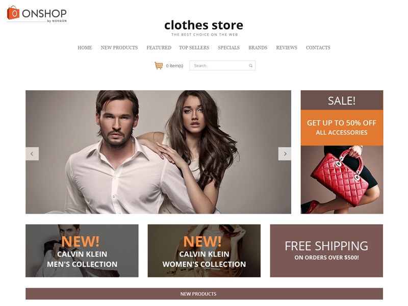 thiết lập một website để buôn bán quần áo online