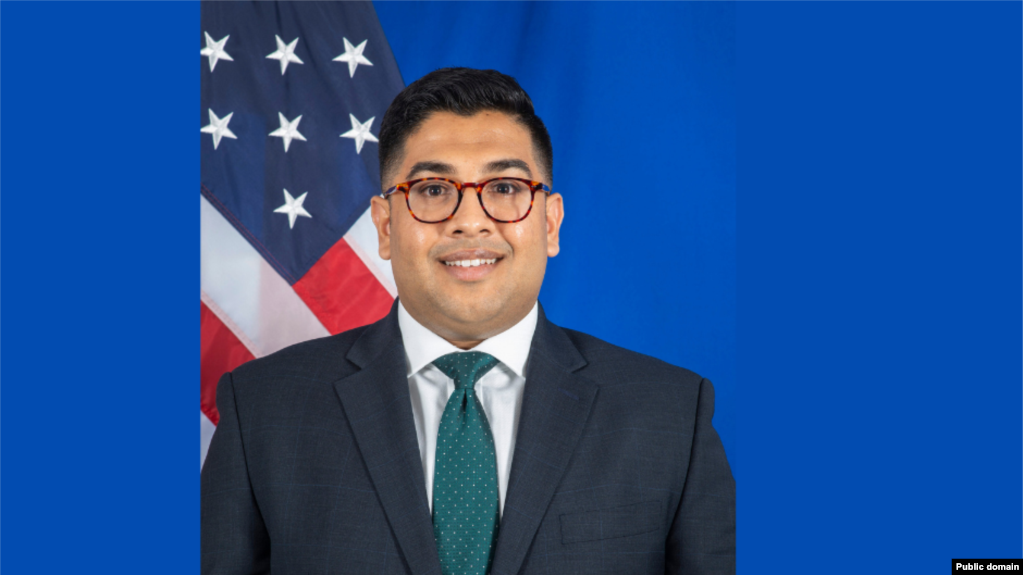 Phó phát ngôn viên Bộ Ngoại giao Mỹ Vedant Patel. 