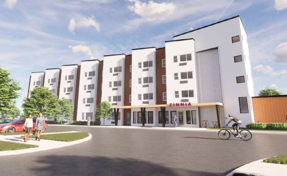 Architectural Rendering of Zinnia