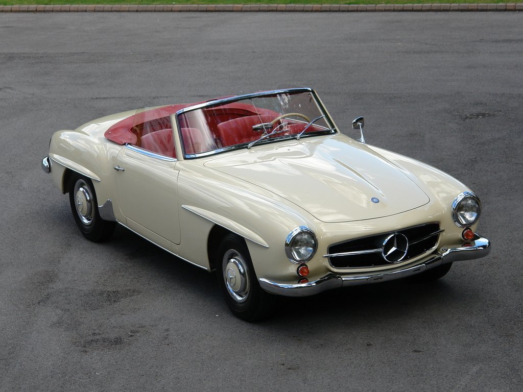 Мерседес кабриолет ретро 190sl