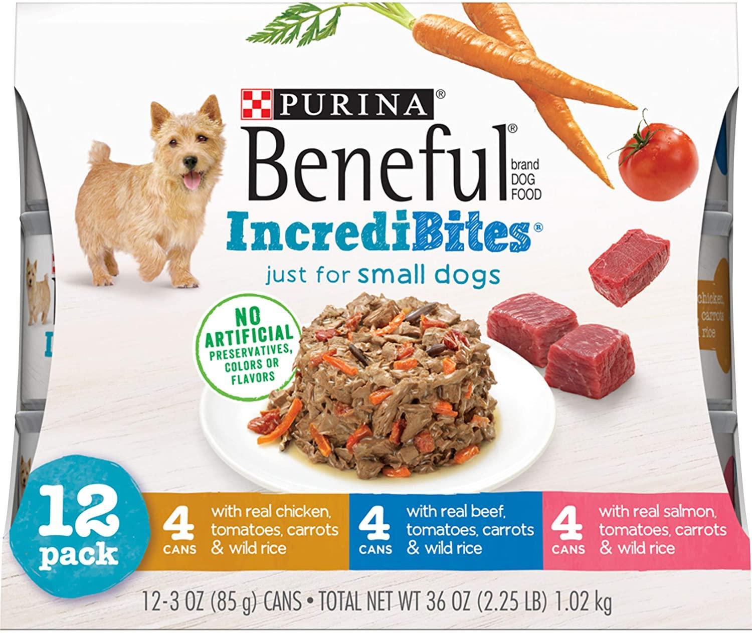 what is wet dog food made of
