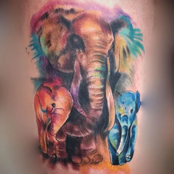 Elephant Tattoos