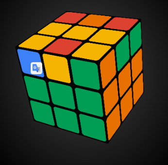 technique pour résoudre Rubik’s cube : Si vous avez une forme en L