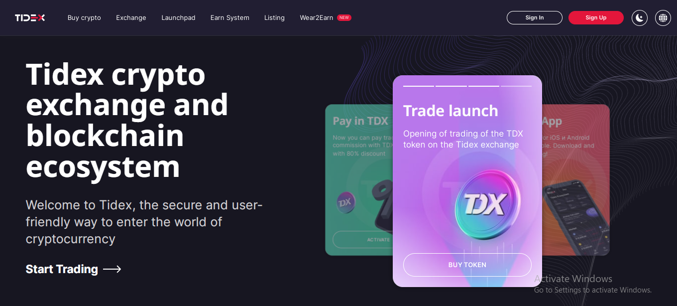 what is tidex exchange