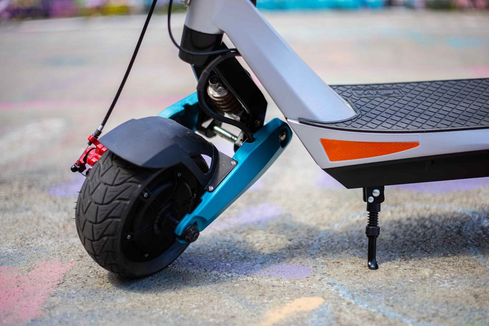 Varla dual motor electric scooter