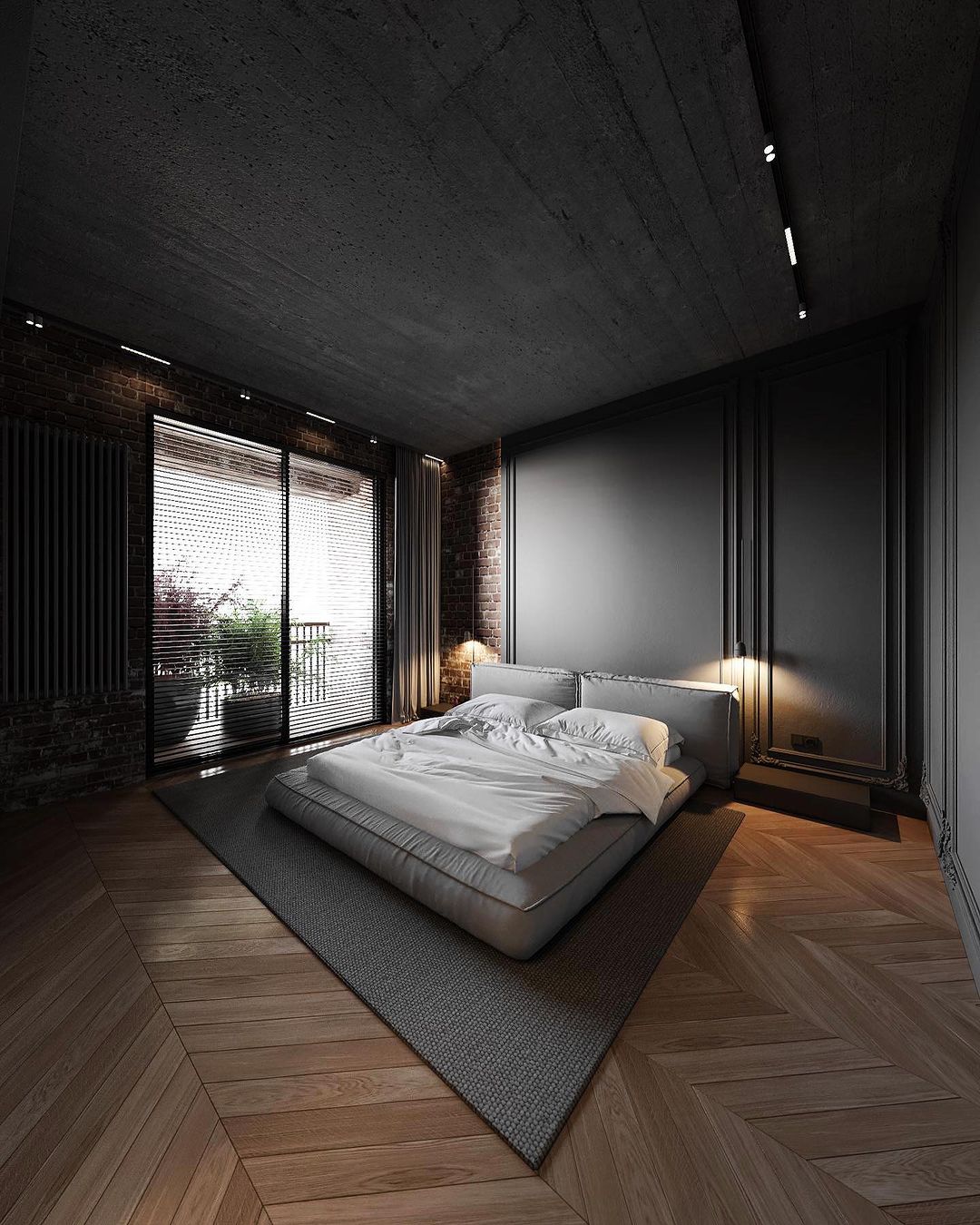25 Inspiring Modern Black and Grey Bedroom Design Ideas