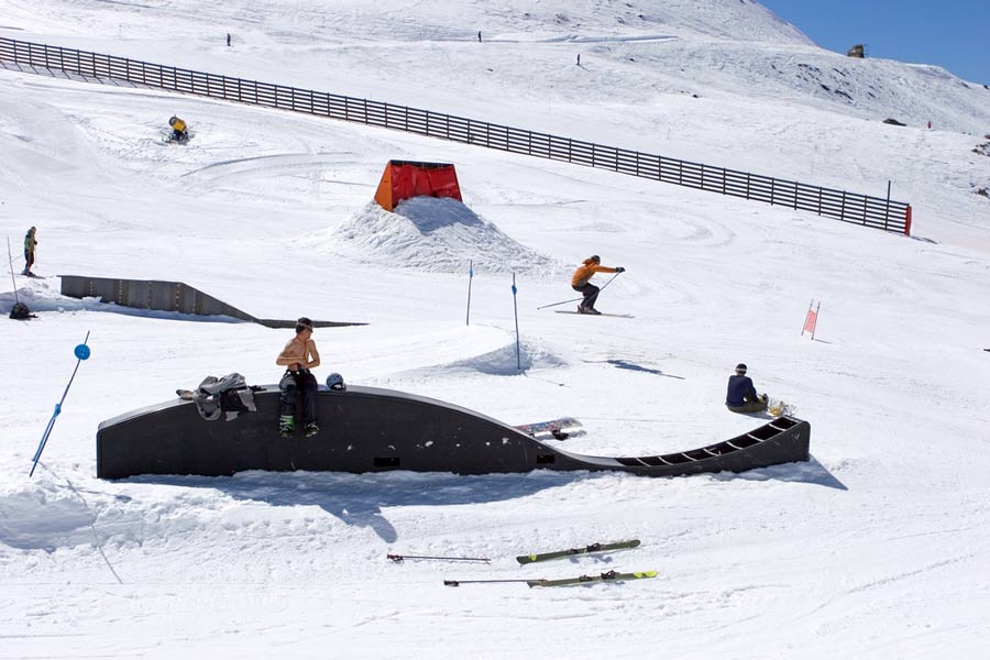 esquí en sierra nevada minipark