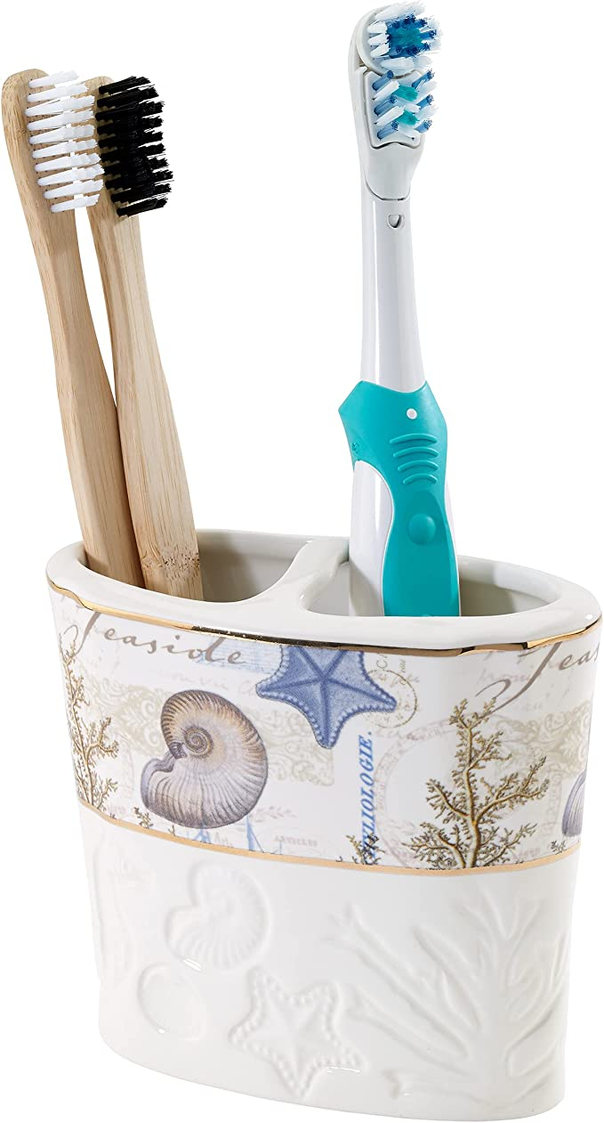 Ceramic toothbrush holder -image