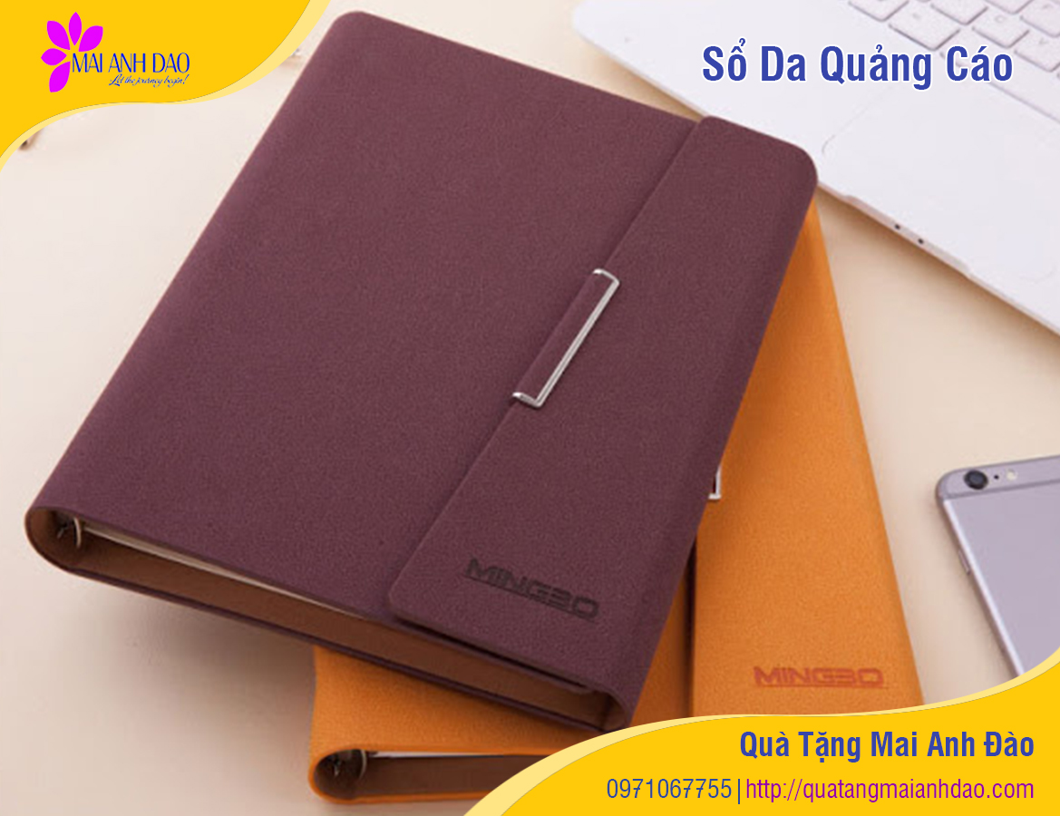 Quà tặng sổ tay da quảng cáo