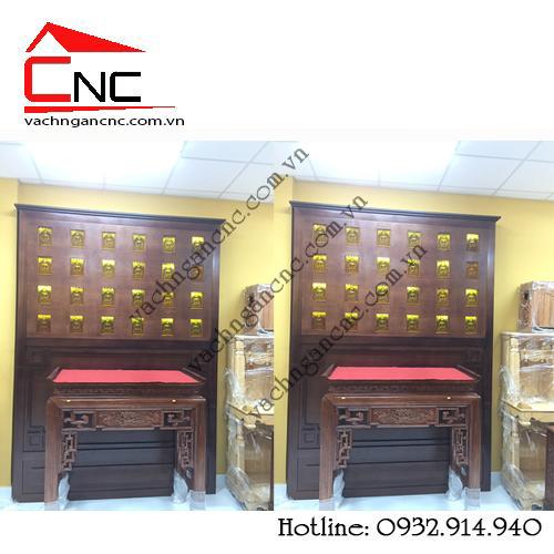 Mẫu vách ngăn phòng thờ cnc đẹp,hiện đại với giá siêu rẻ