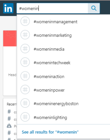 find new hashtags