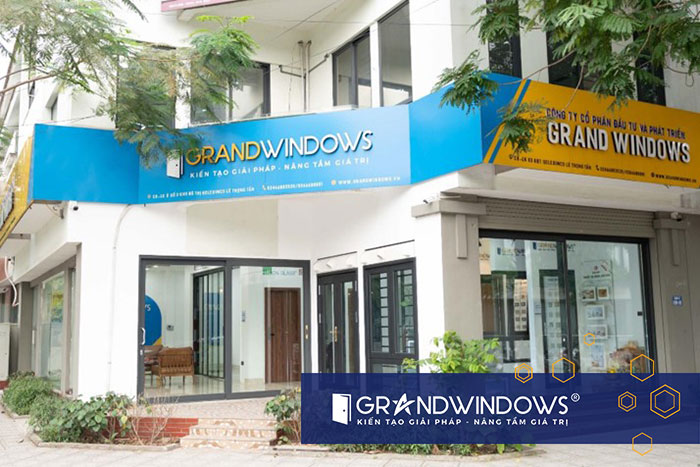 Mẫu cửa khung nhôm Grand Windows