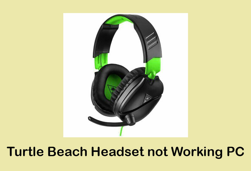 How to Fix Turtle Beach Headset not working on PC