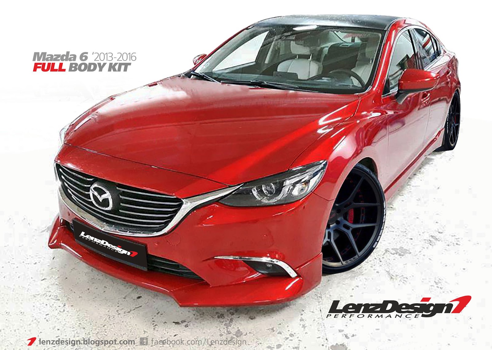 Mazda 6 2015-2016 Tuning Lenzdesign Performance Body Kit | eBay