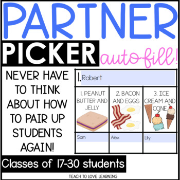 Creative Ways To Pair Students Up Teach To Love Learning