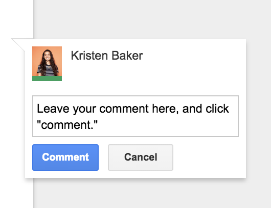 Leaving-google-docs-comments