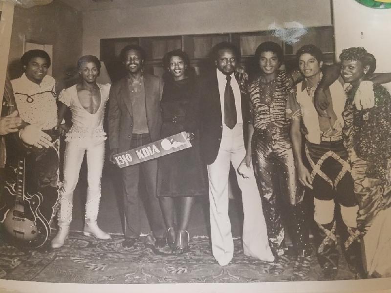 KDIA ‘The Boss of the Bay’ Radio Station hosted the Jackson 5's last San Francisco Bay Area performance as a group (September 22, 1981) at the Oakland Coliseum. Michael Jackson would go solo soon after. Photo Credit: Paul Robeson 