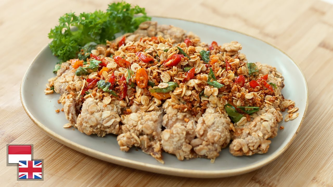 Cara #2. Membuat Tim Ayam dari Oatmeal