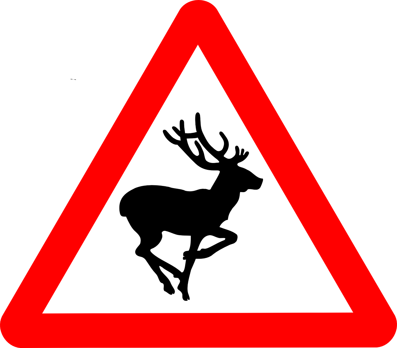 Deer Traffic signs