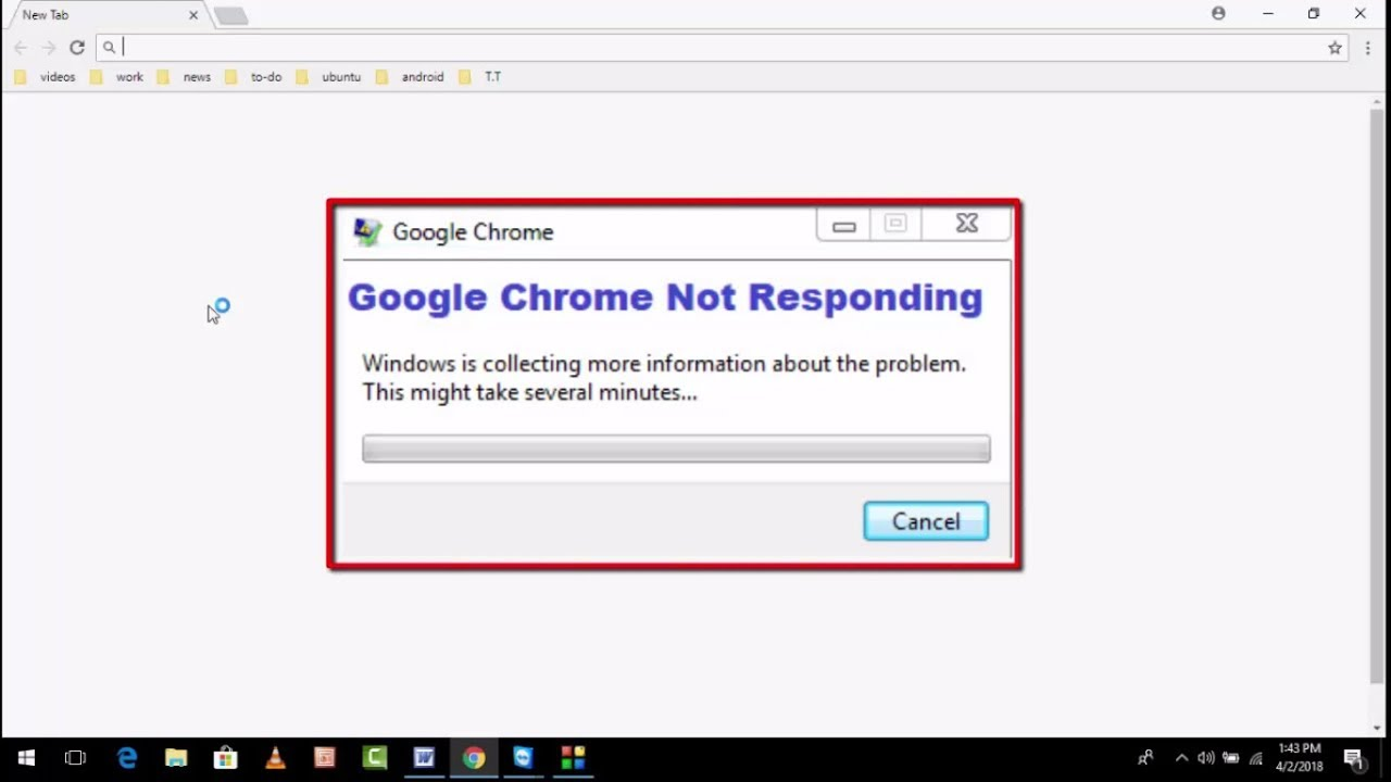 Why Is Google Chrome Not Responding