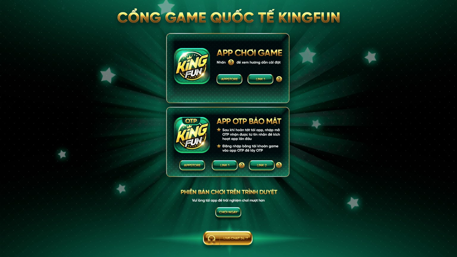 King Fun - Link tải Game Bài King Fun iOS, APK, OTP, PC 2021 - Ảnh 3