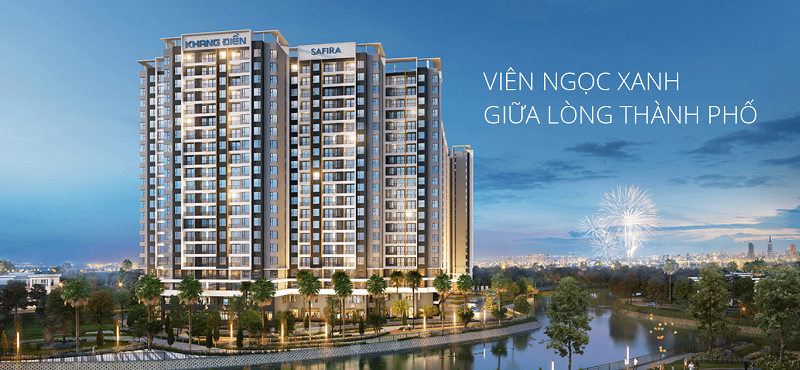 Dự án căn hộ cao cấp SaFira Khang Điền được xây dựng trên quỹ đất rộng lớn