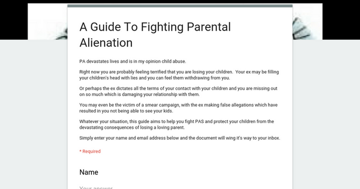 crwd parental alienation