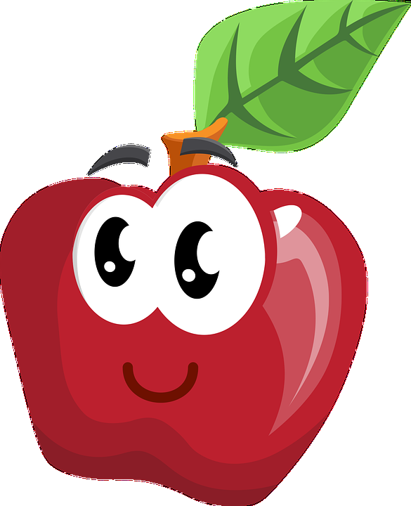 Cartoon image of apple